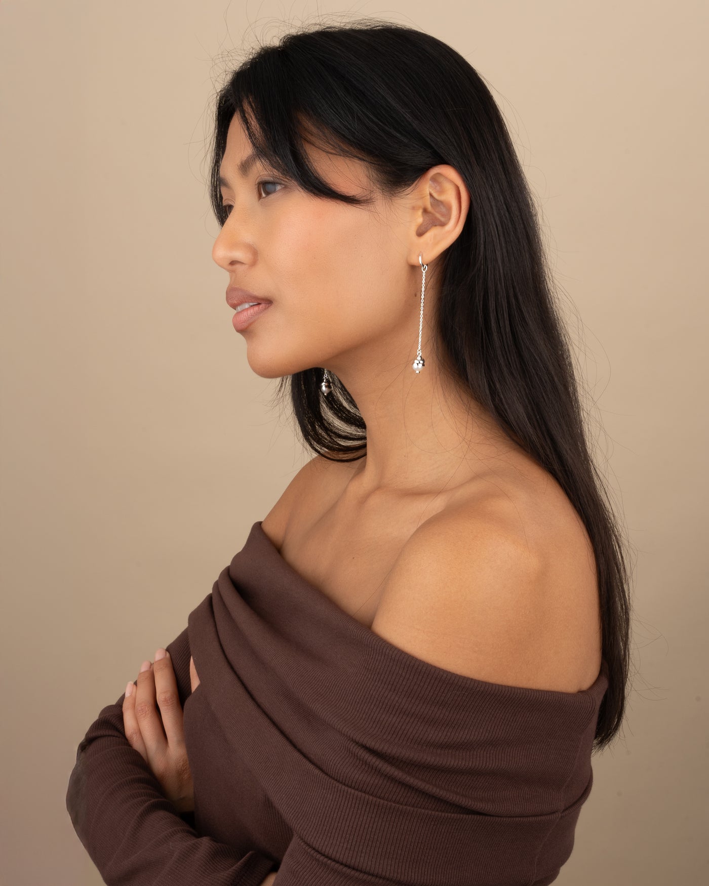 Lustrous Waterfall Earrings