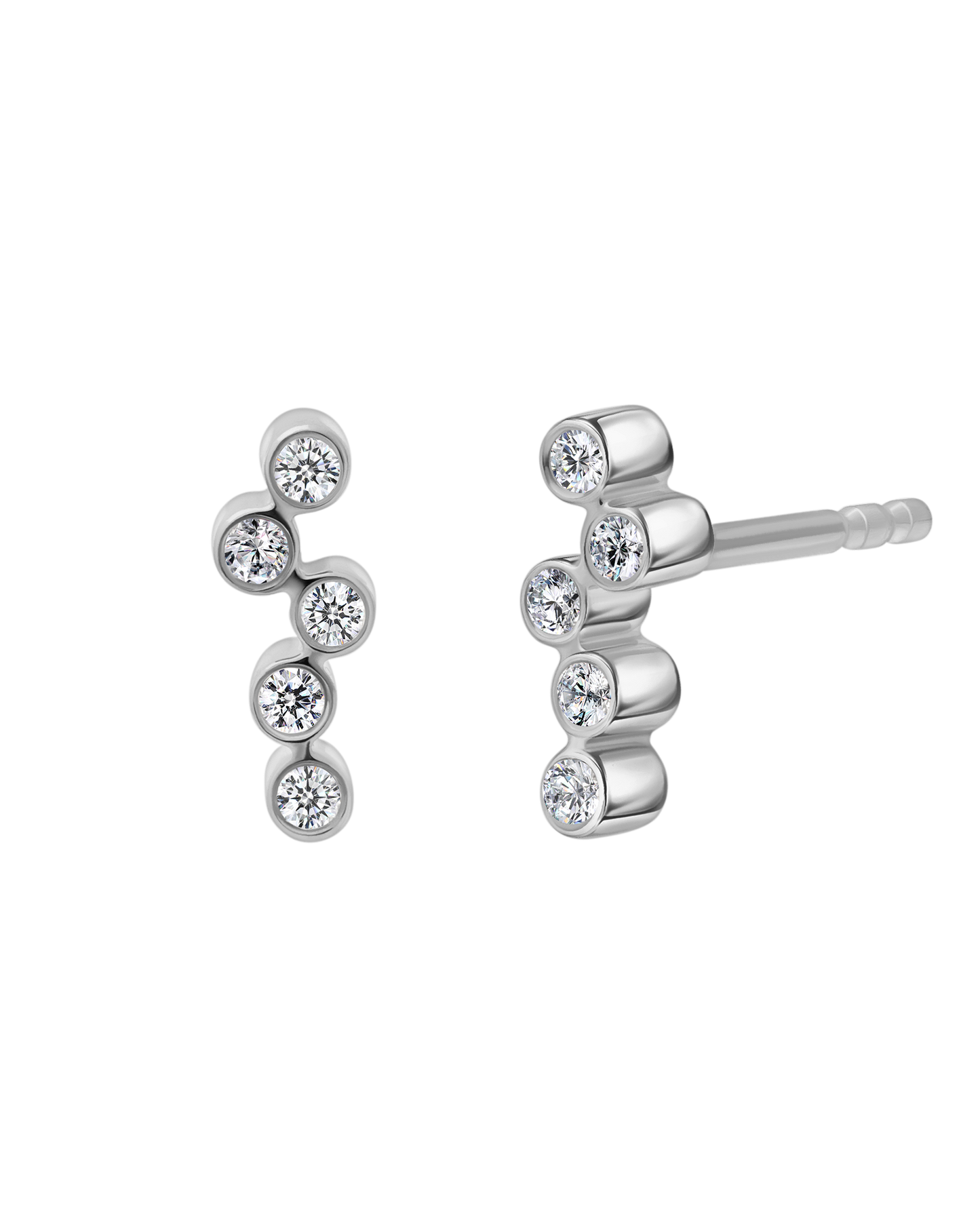 Diamond Thread Earrings