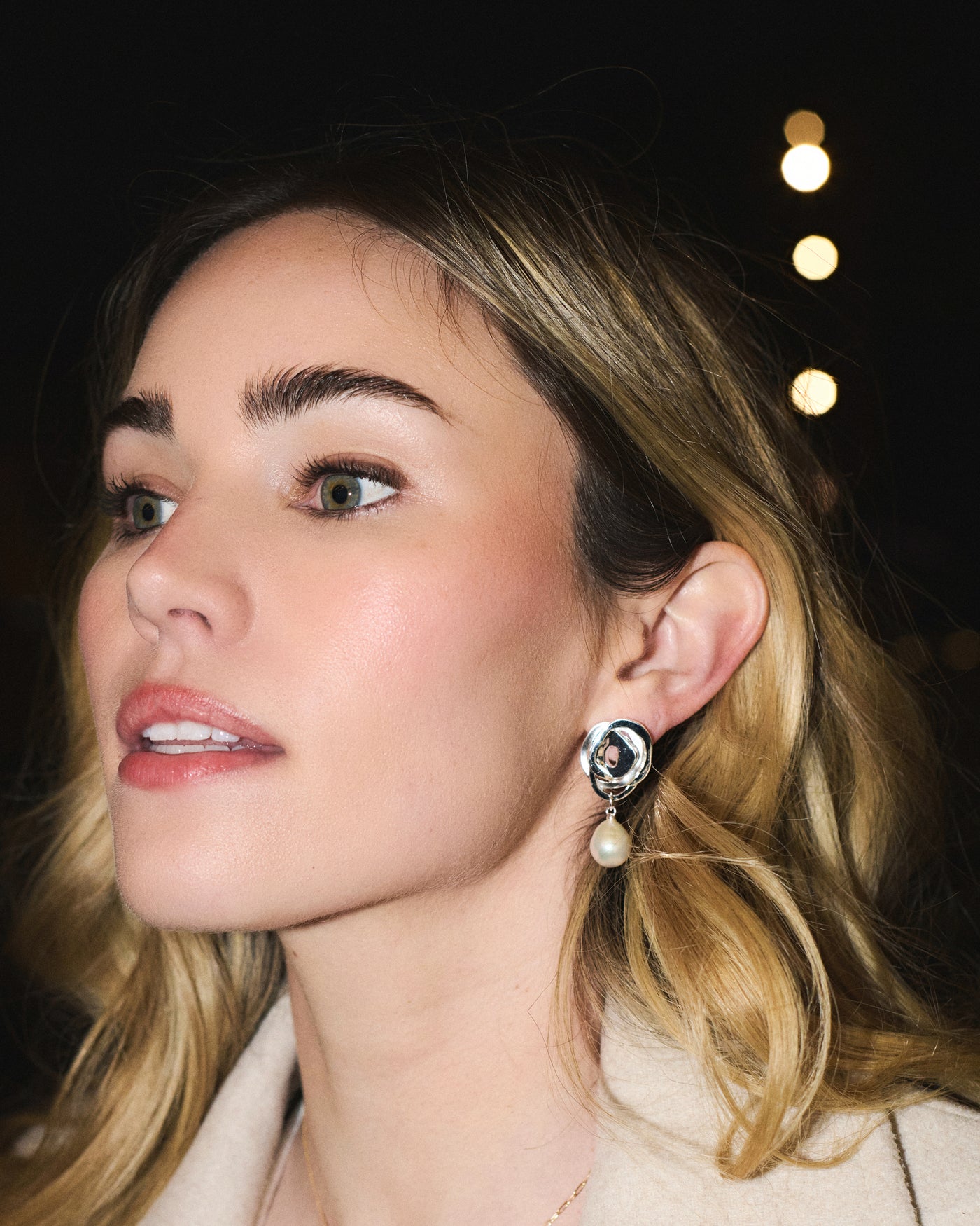 Vortex-Perlenohrringe