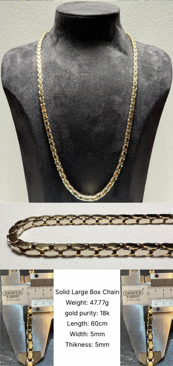 Solid Large Box Chain