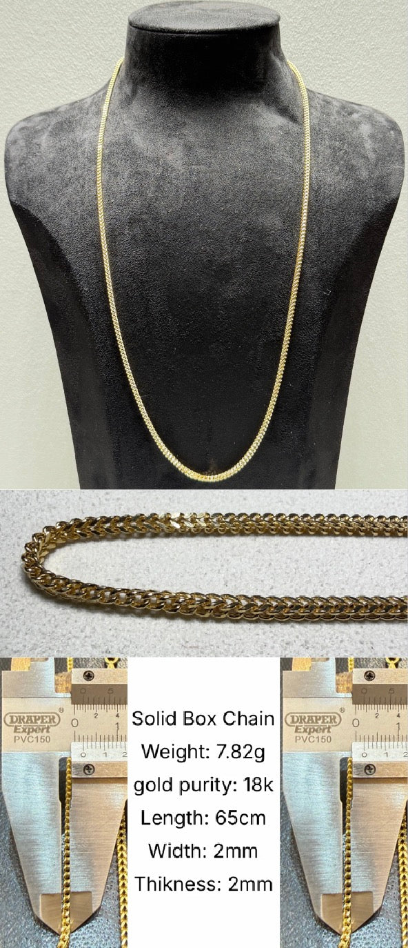 Solid Box Chain