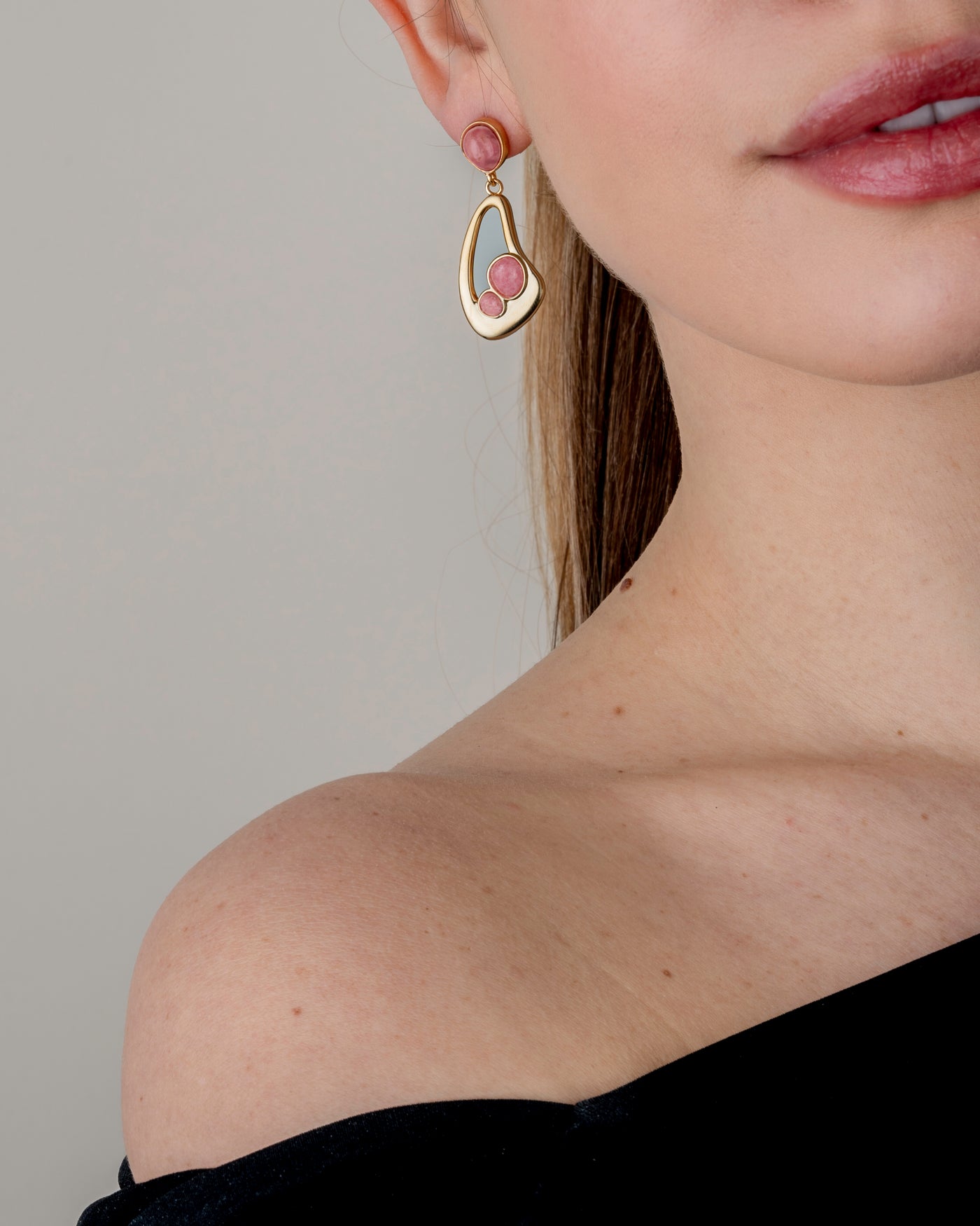 Gem Cascade Earrings