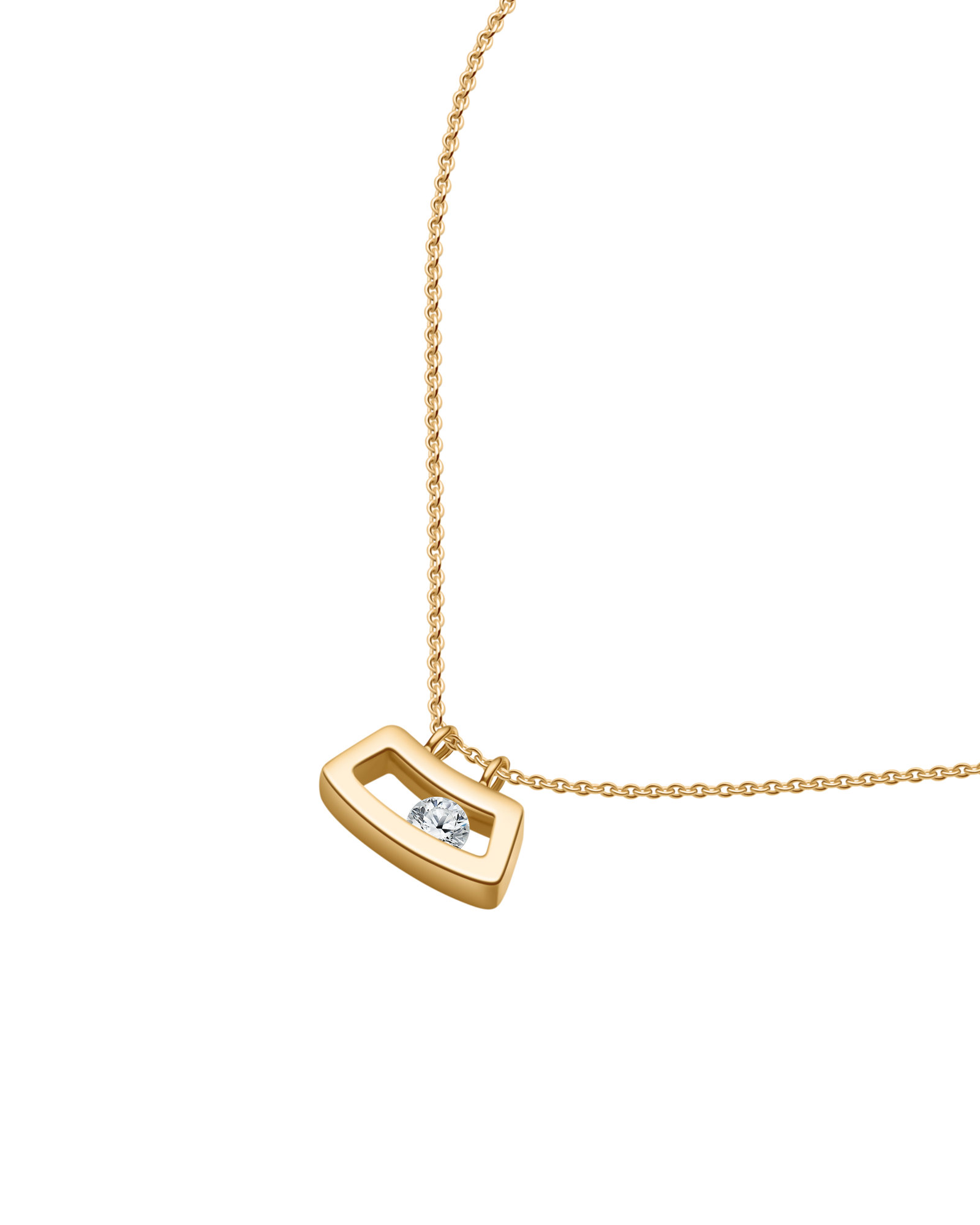 Gold Ingot Pendant