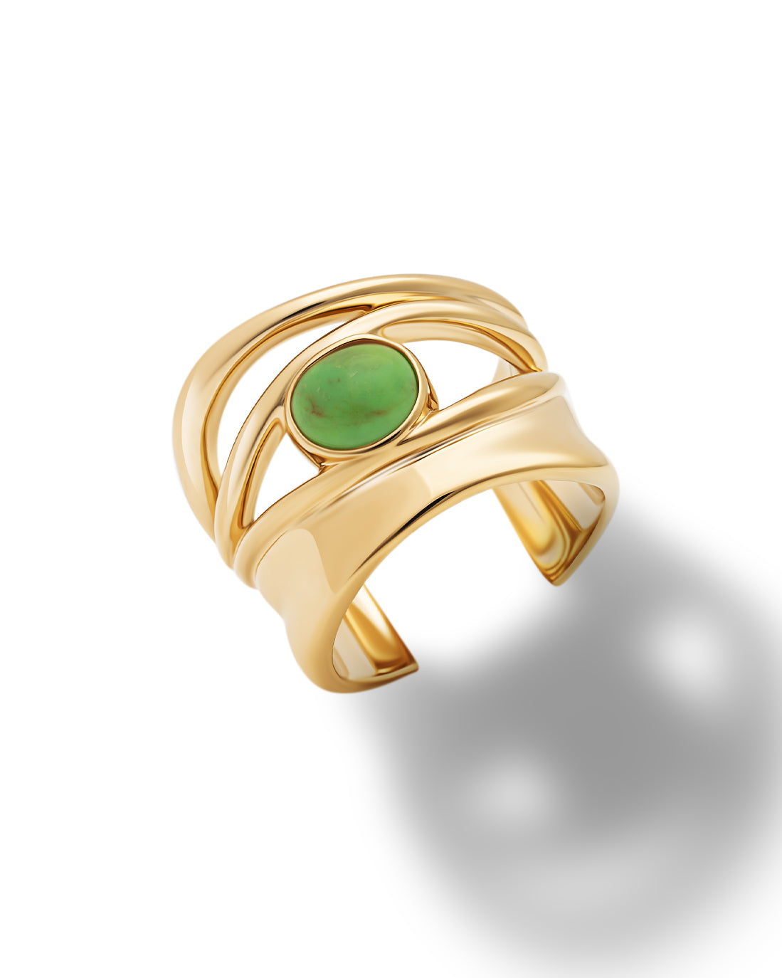 Gold Horizon Ring