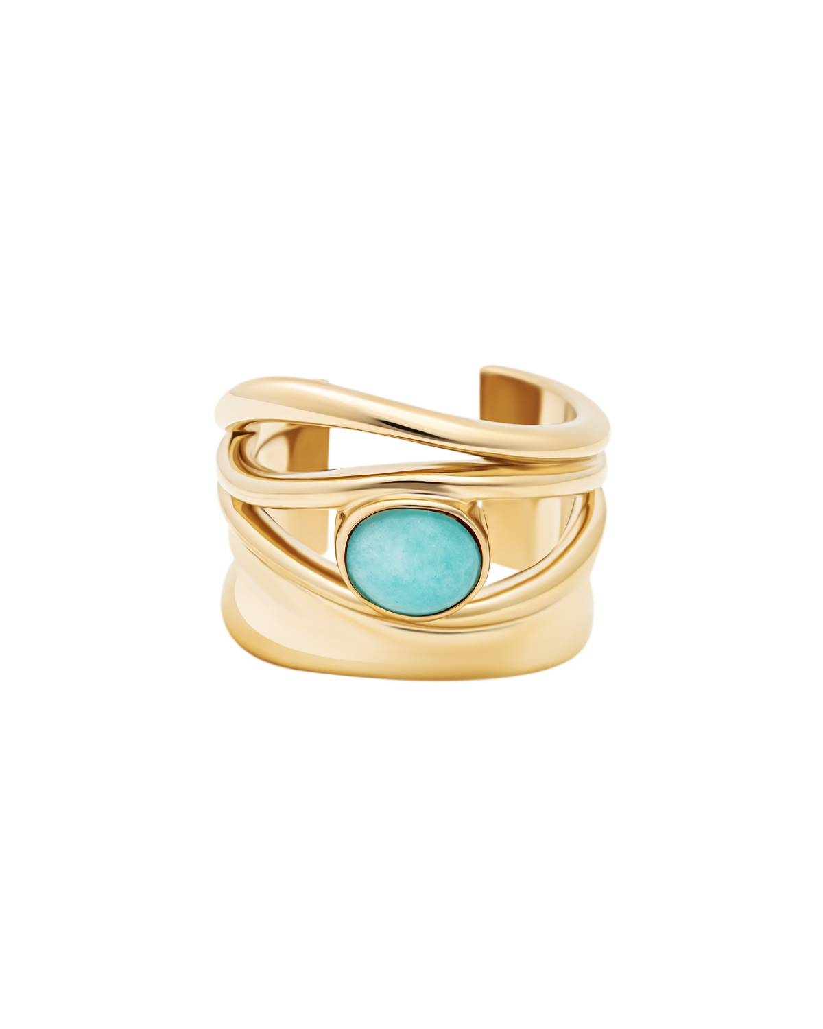 Gold Horizon Ring