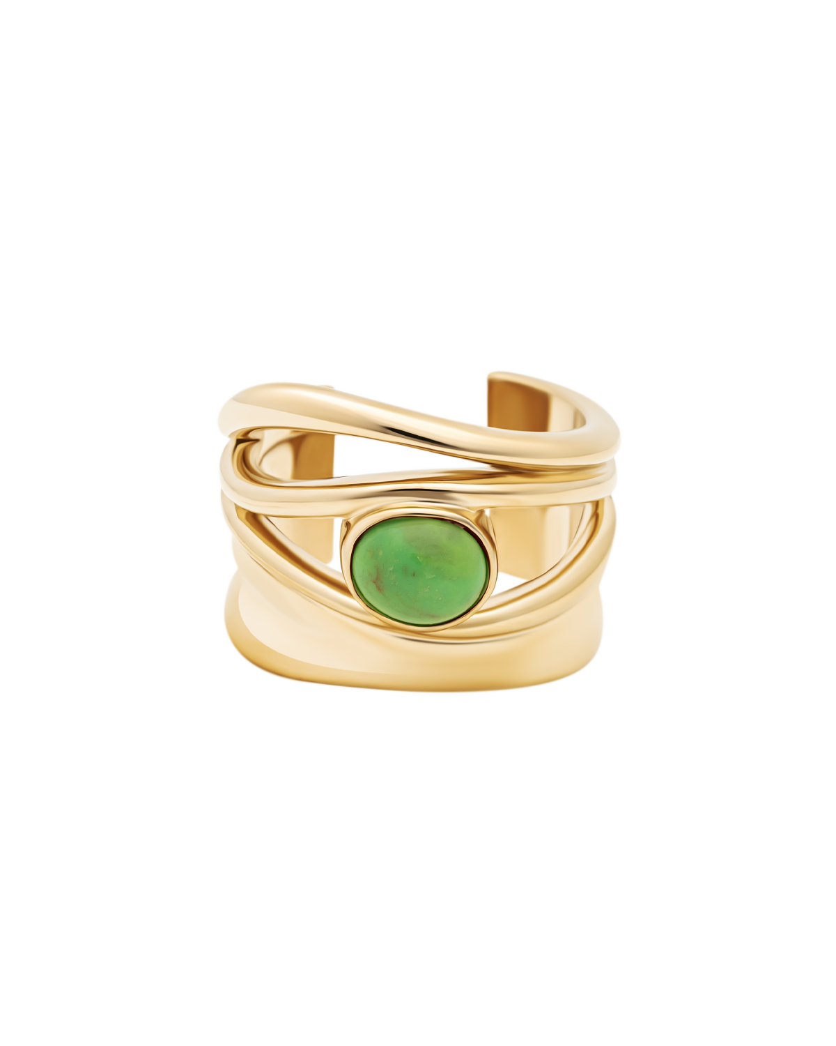 Gold Horizon Ring