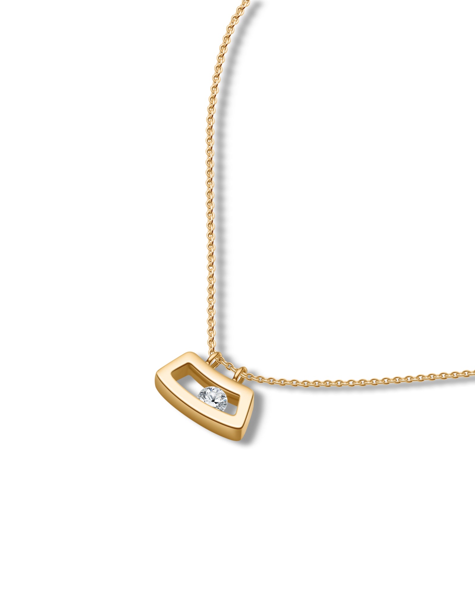 Gold Ingot Pendant