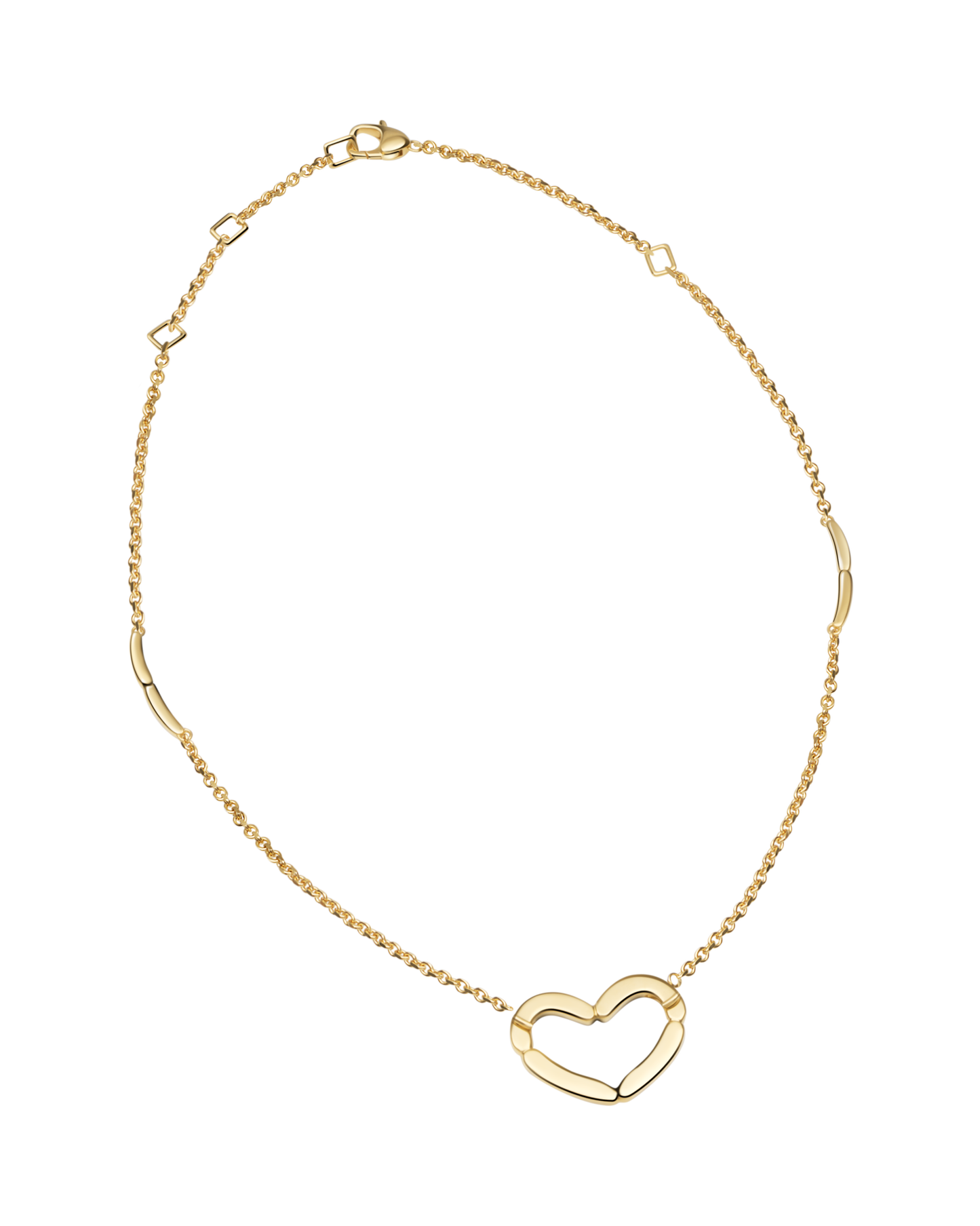 Golden Heart Necklace