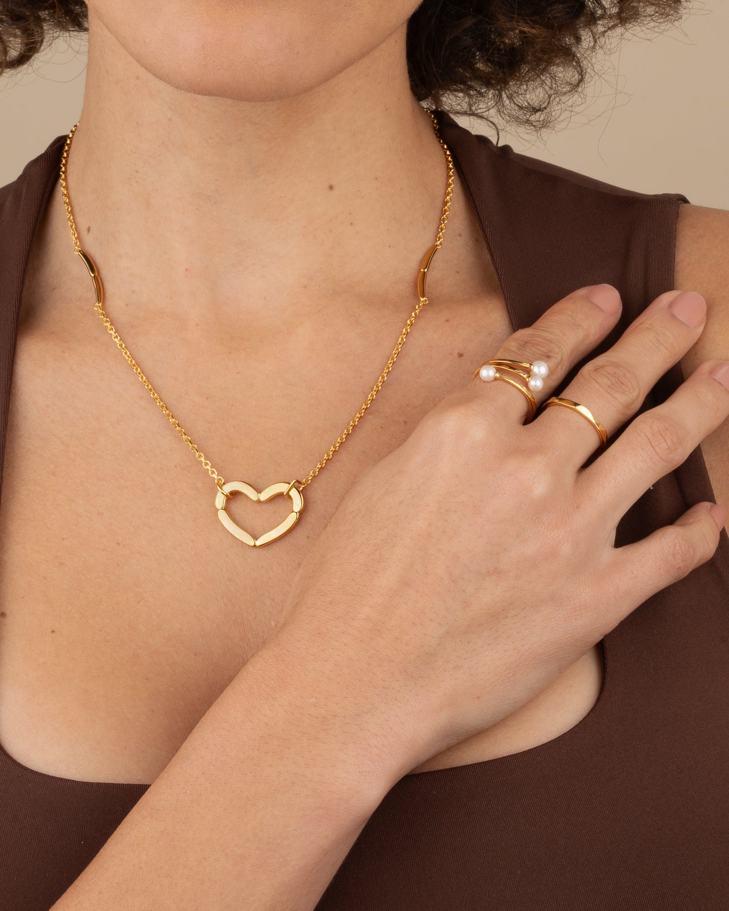 Golden Heart Necklace