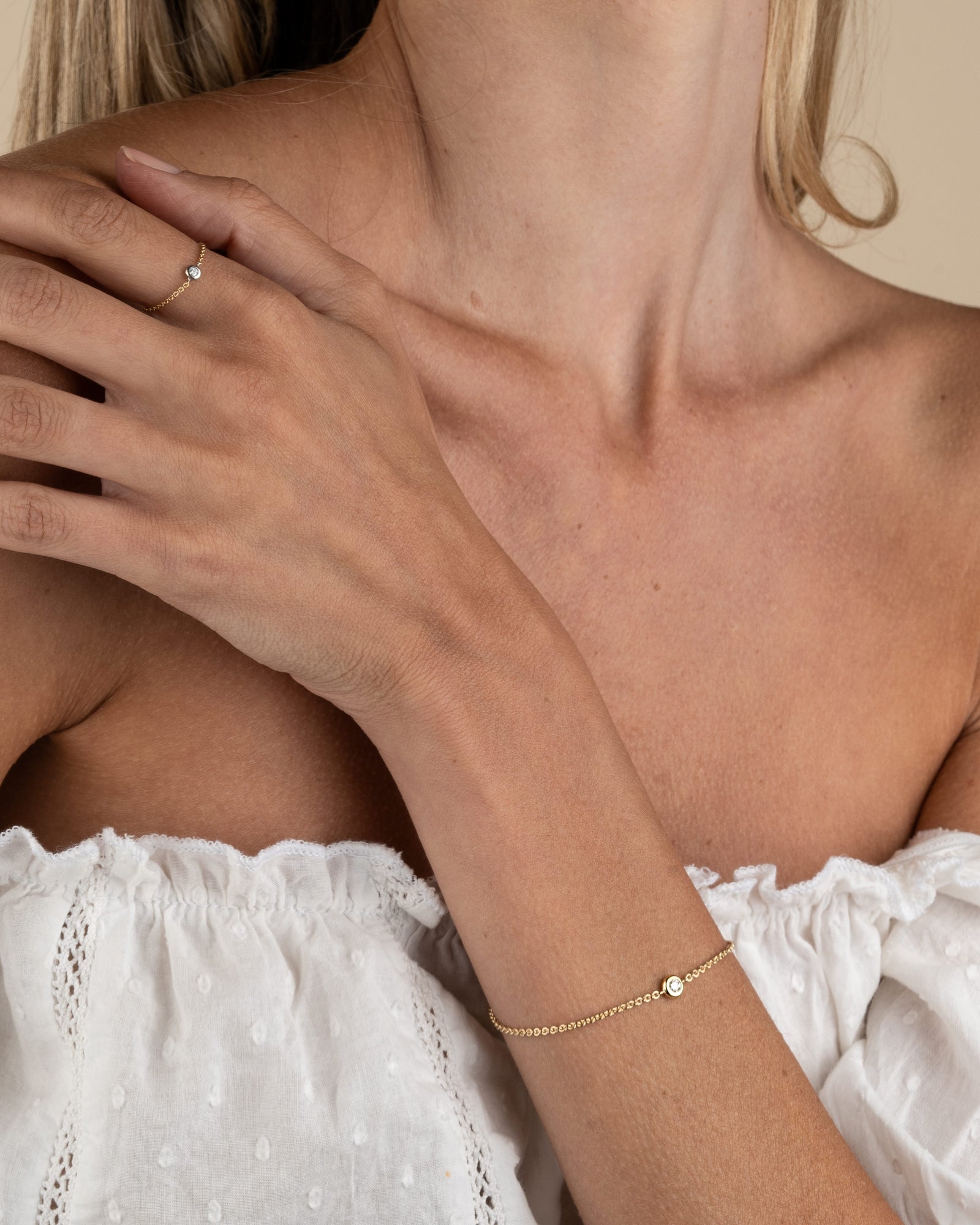 Unendlichkeits-Diamant-Armband