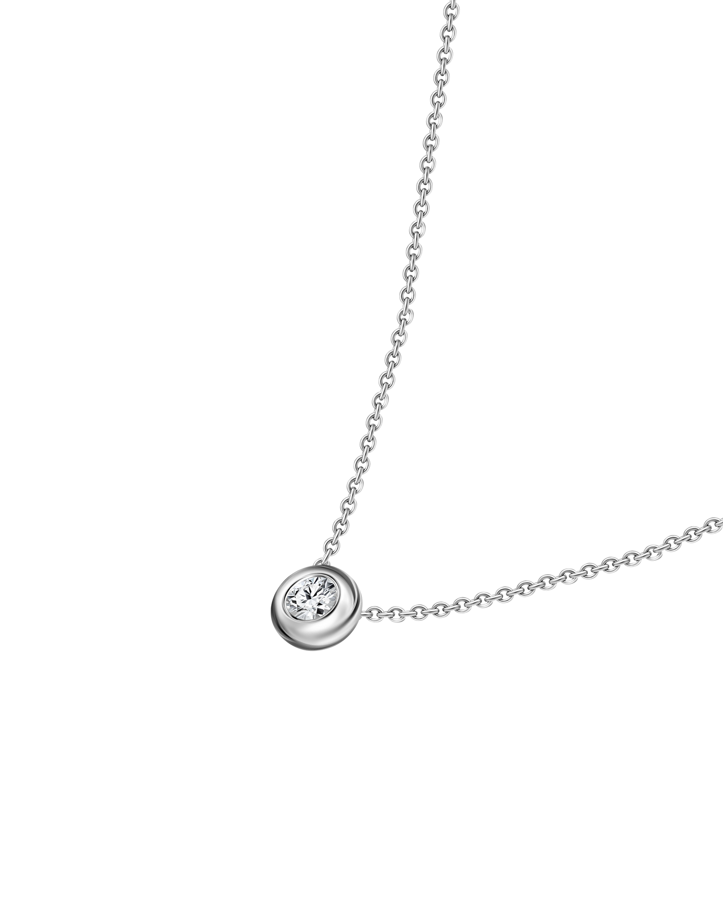 Infinity Diamond Pendant