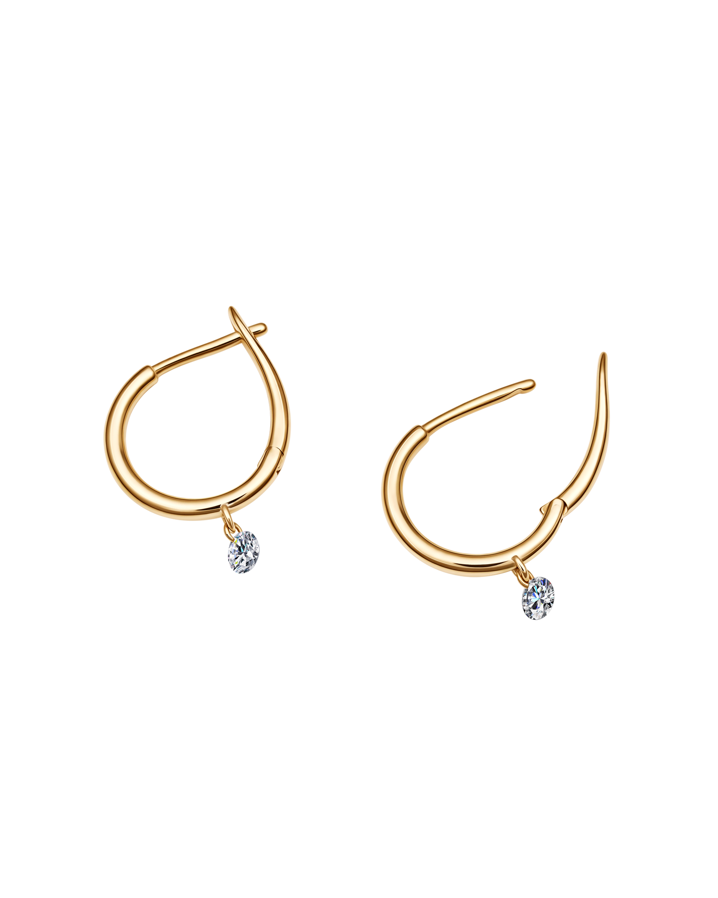 Jubilant Gold Hoops