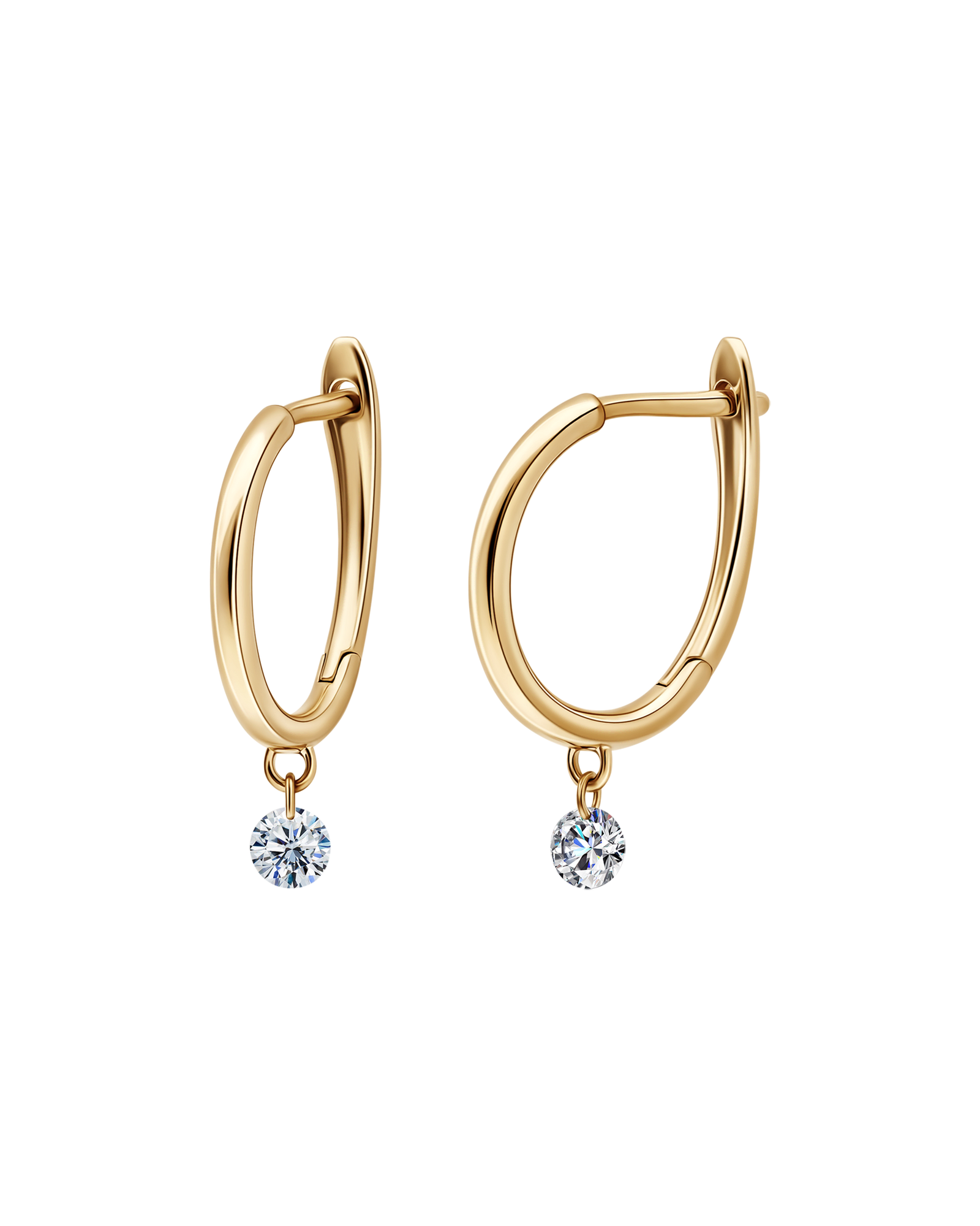 Jubilant Gold Hoops