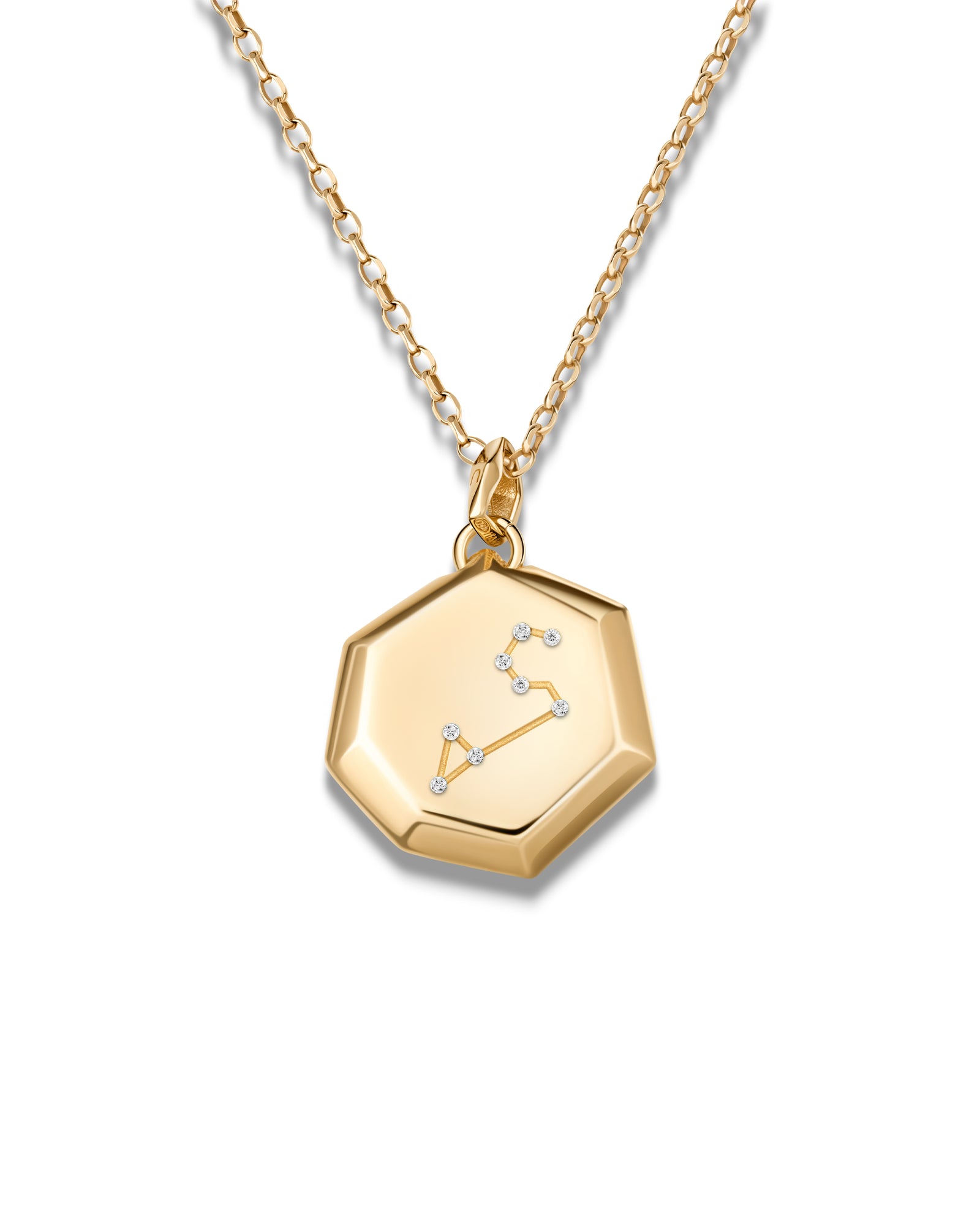 Leo Natural Diamonds Pendant [PREORDER ONLY]
