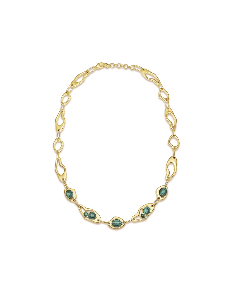 Liquid Opulence Necklace in 18k gold vermeil – UNTAMD London