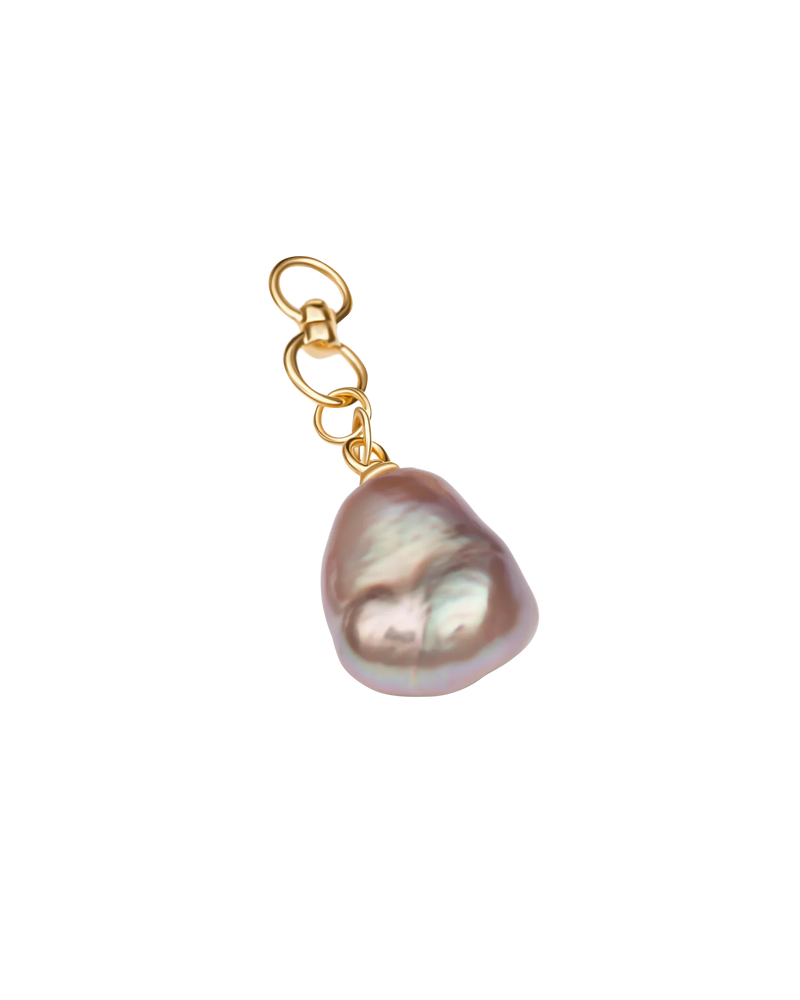 Pearl Solstice Charm (Set of 2) in 18k gold vermeil – UNTAMD London