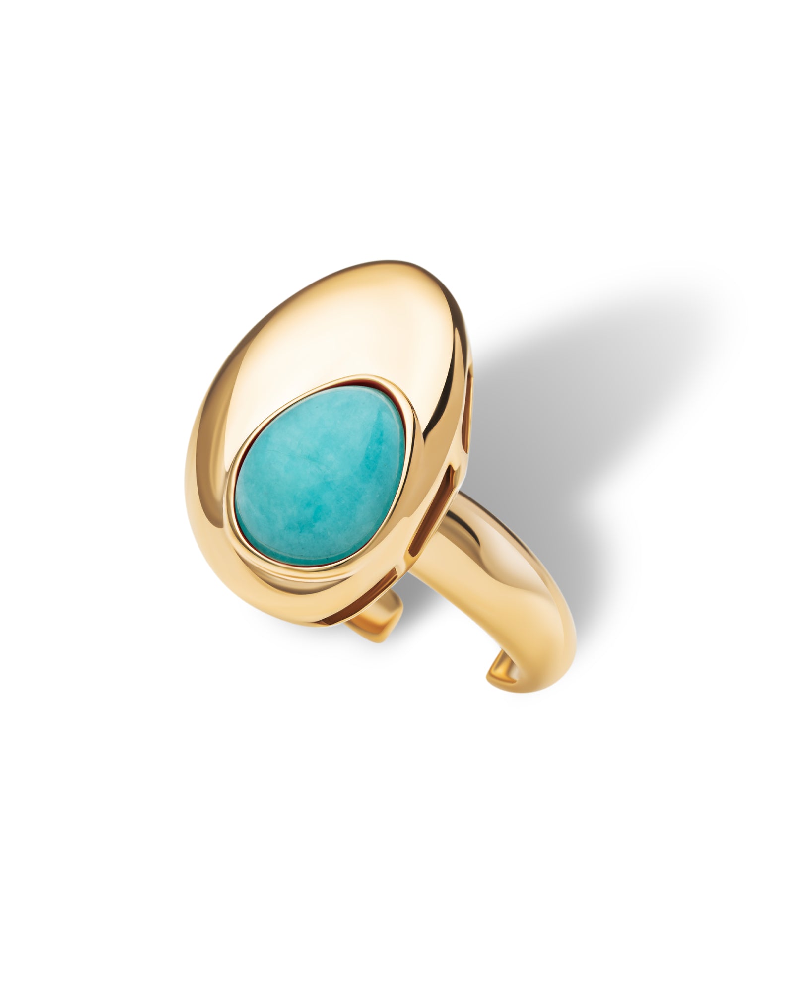 Speckle on Gold Ring