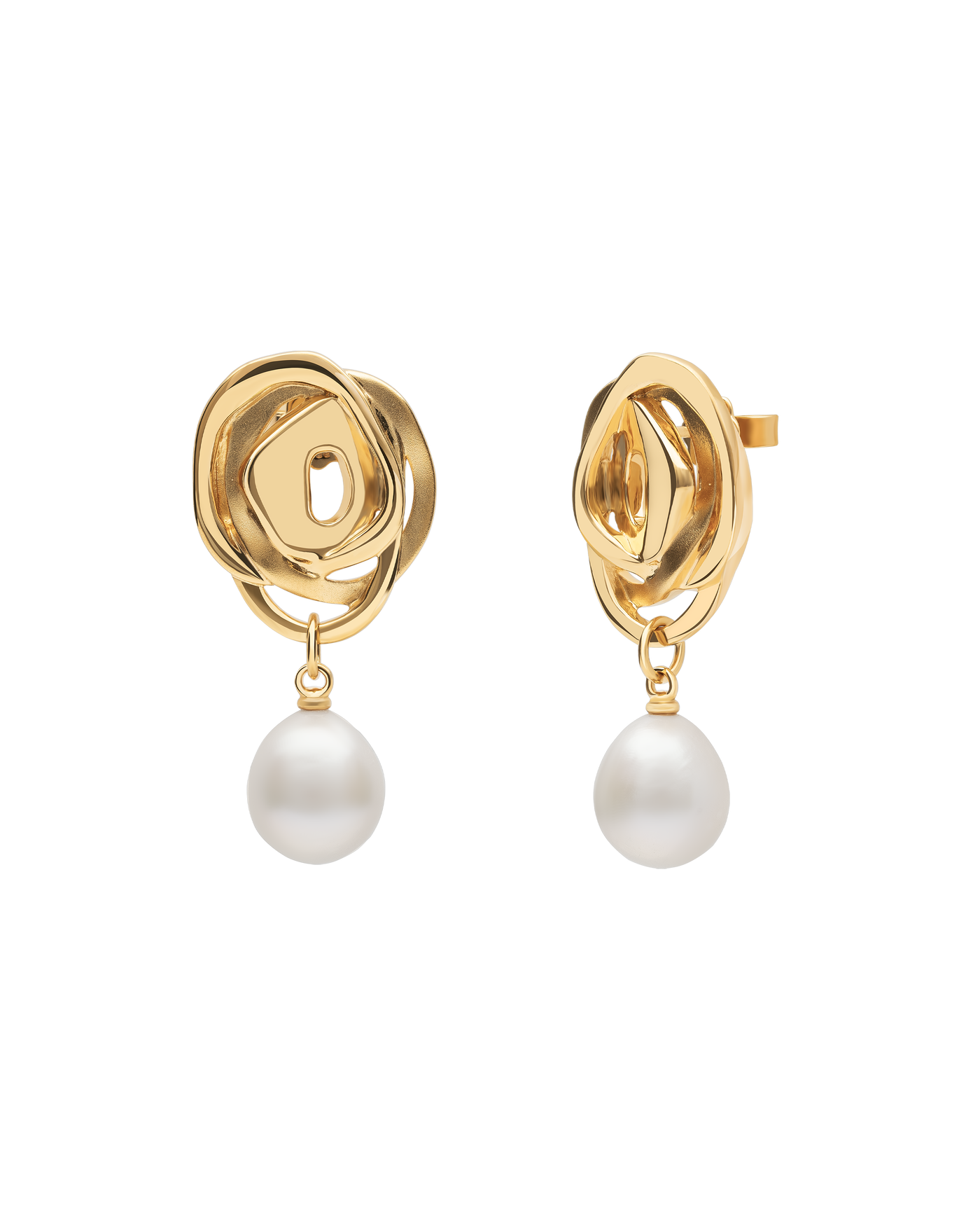 Vortex-Perlenohrringe