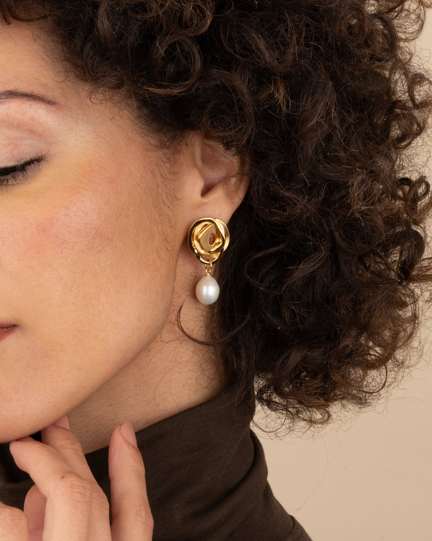 Vortex-Perlenohrringe