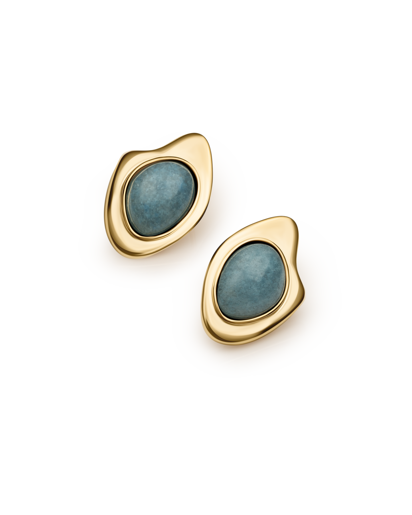 Water Echoes Stud Earrings