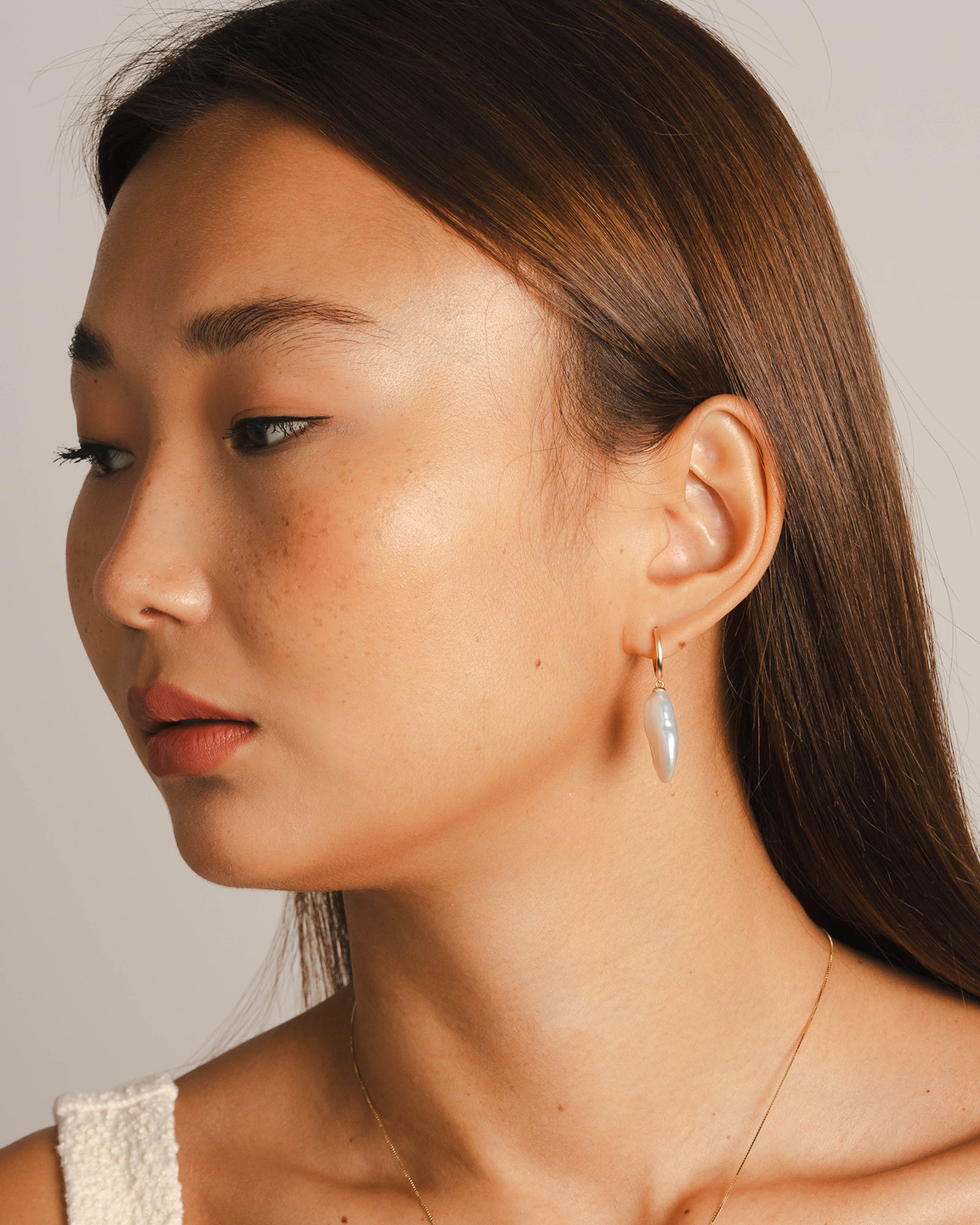 Duochrome Pearl Earrings
