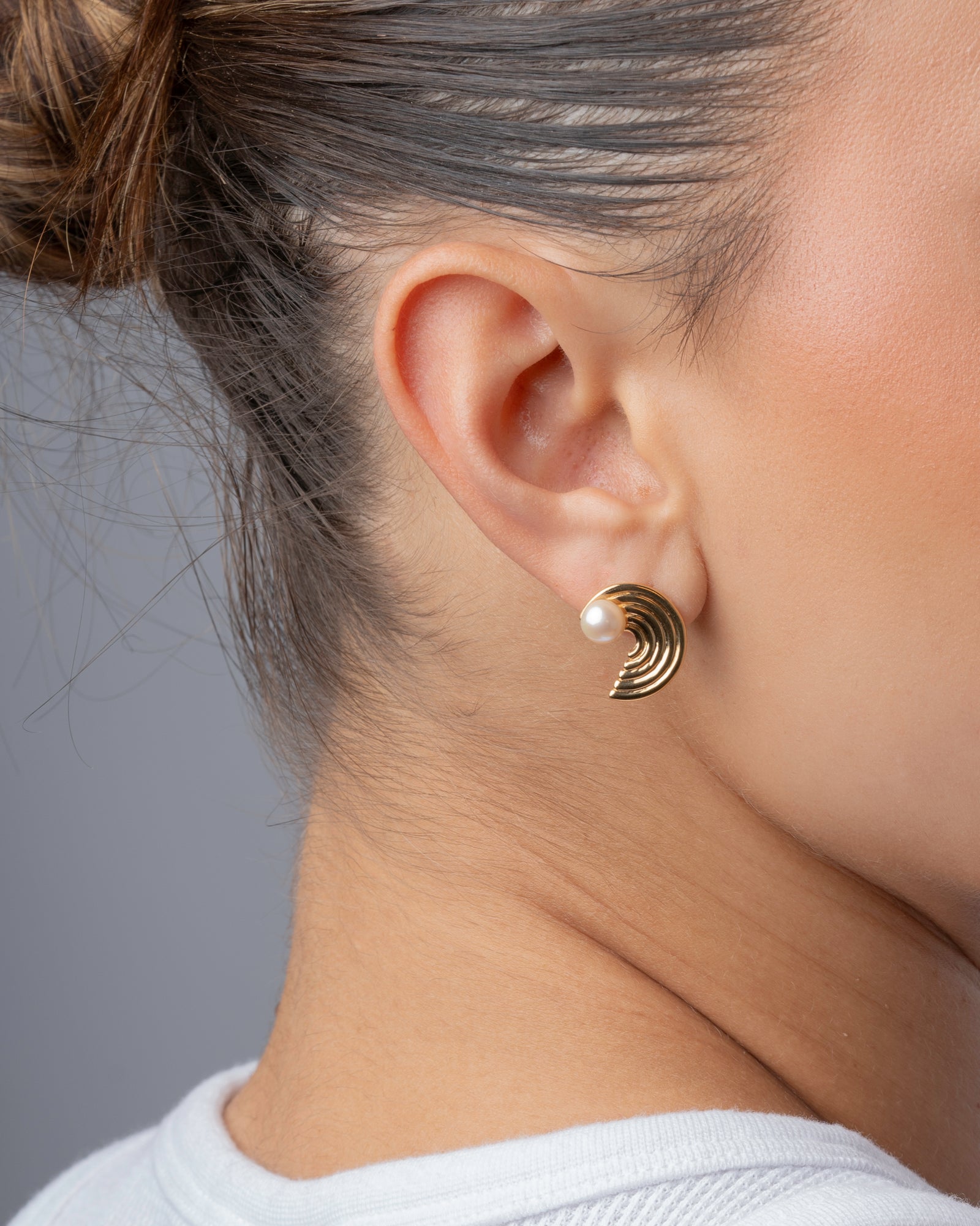 Gilded Waves Earrings