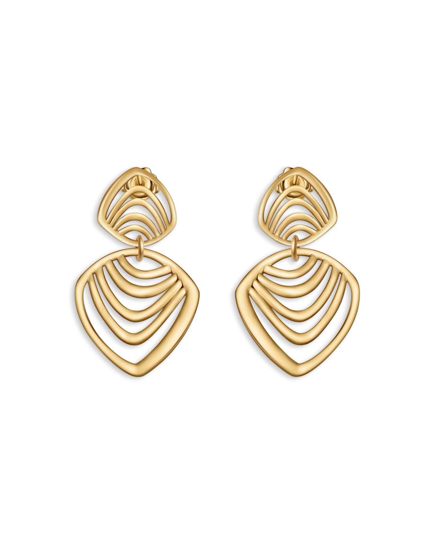 Double-up Drop Earrings