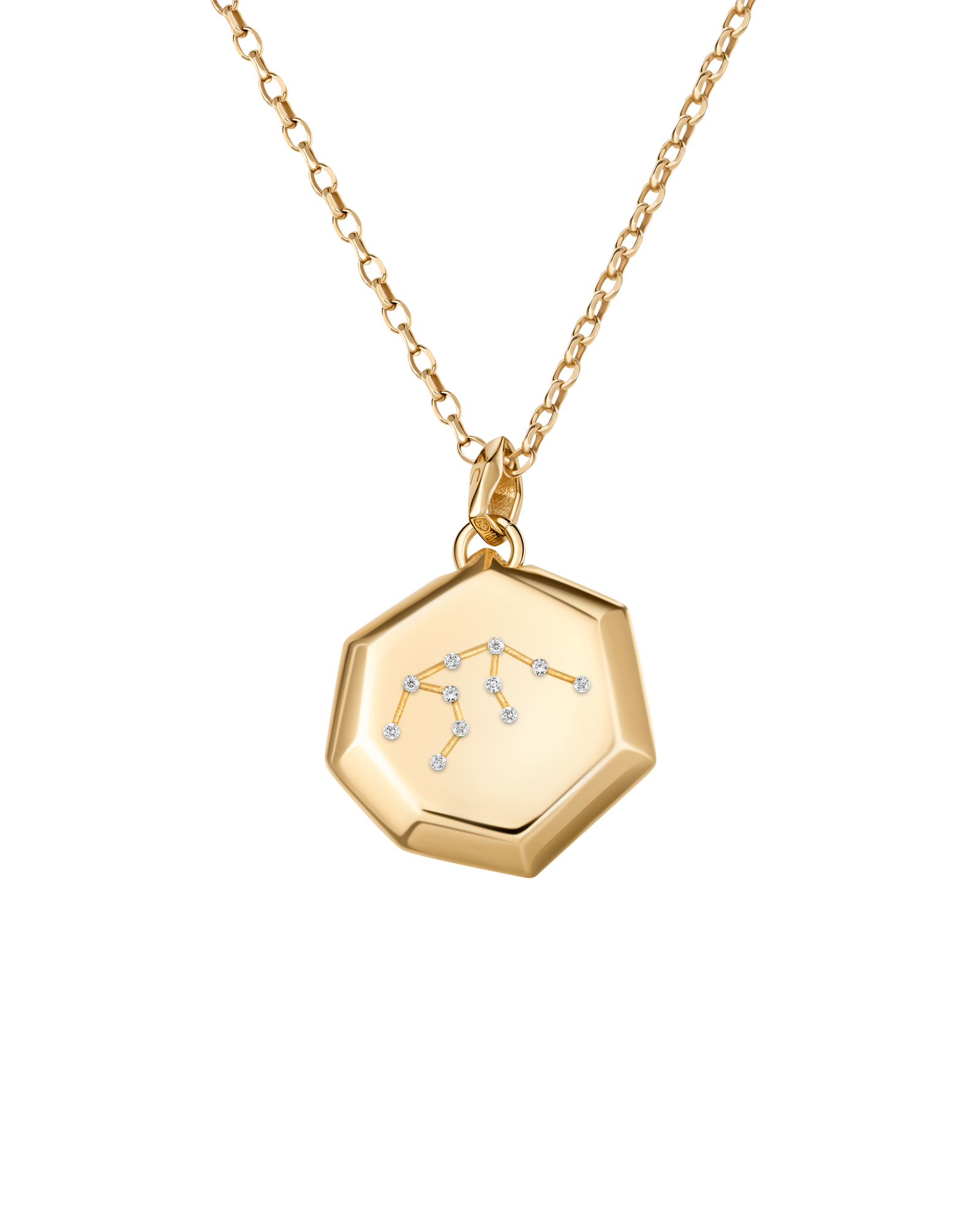 Aquarius Natural Diamonds Pendant [PREORDER ONLY]