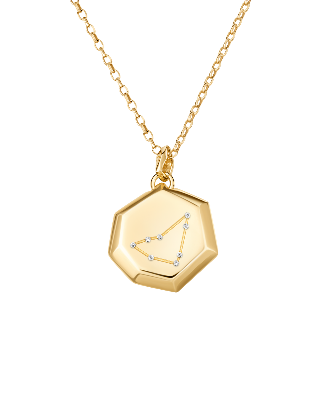 Capricornus Lab Grown Diamonds Pendant
