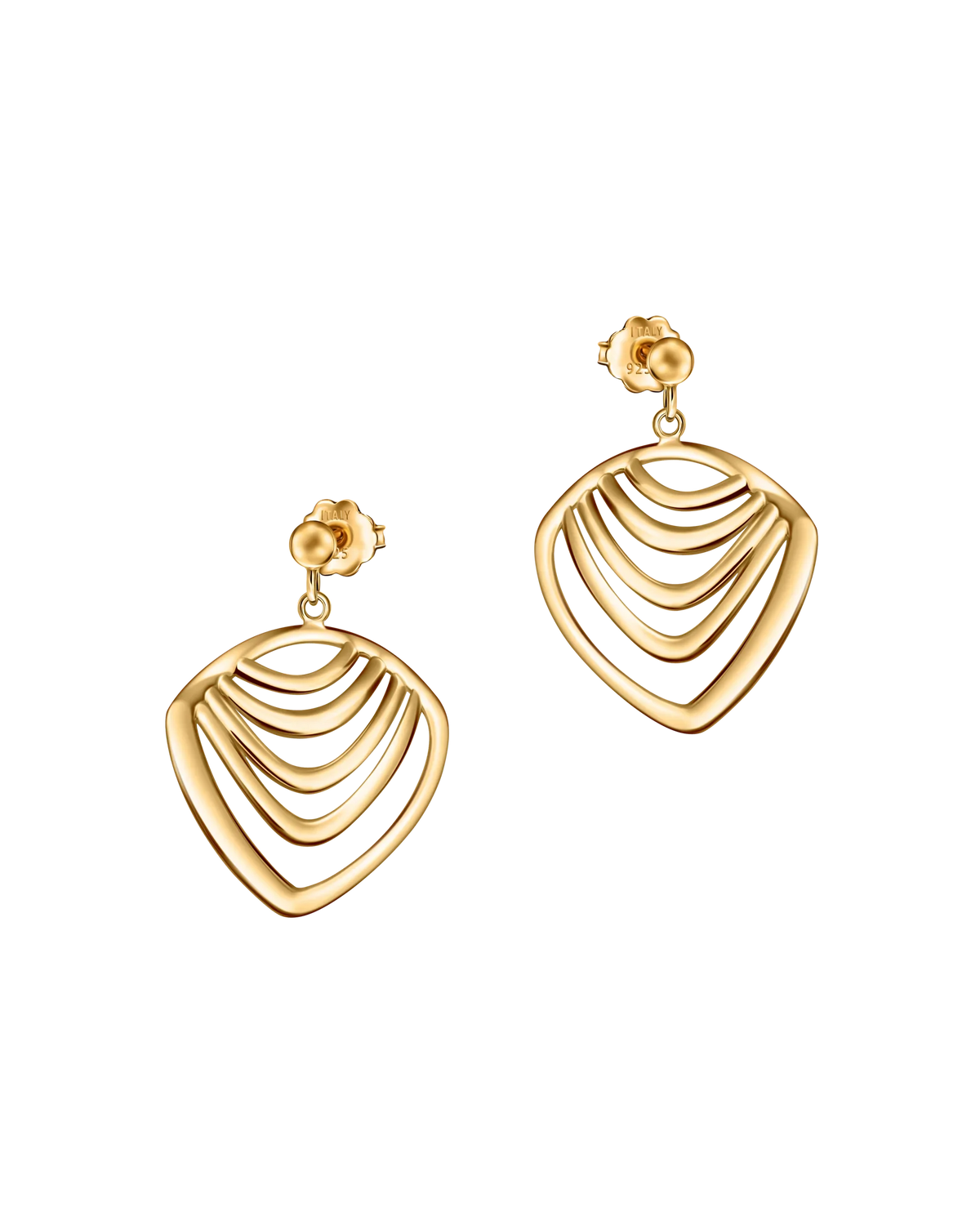 Gecko Drop Earrings