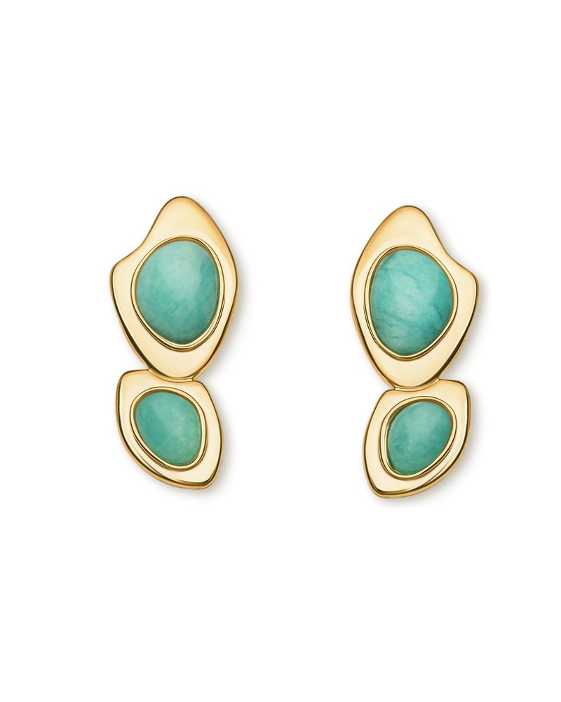 Bright Splendor Earrings in 18k gold vermeil – UNTAMD London