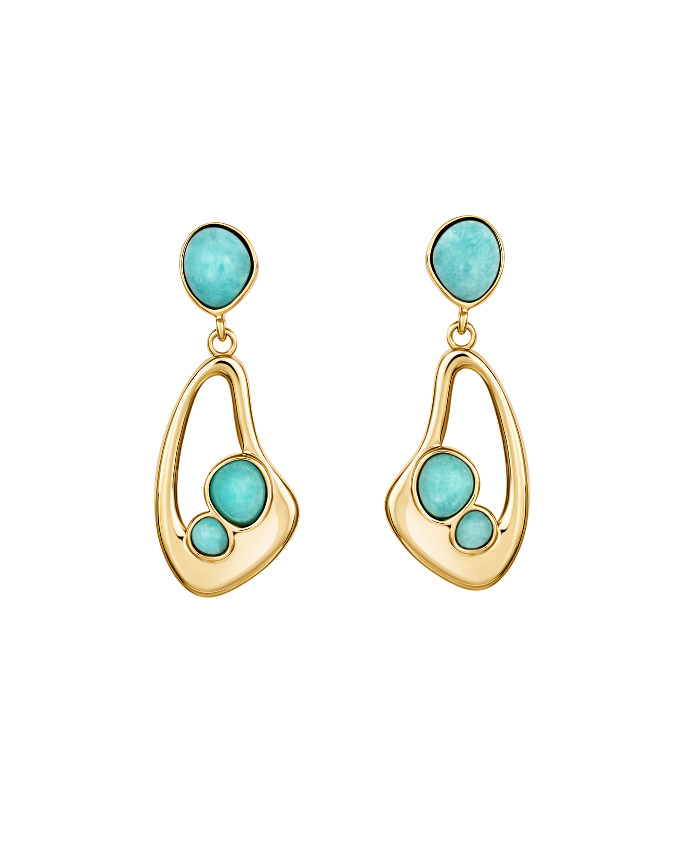 Gem Cascade Earrings