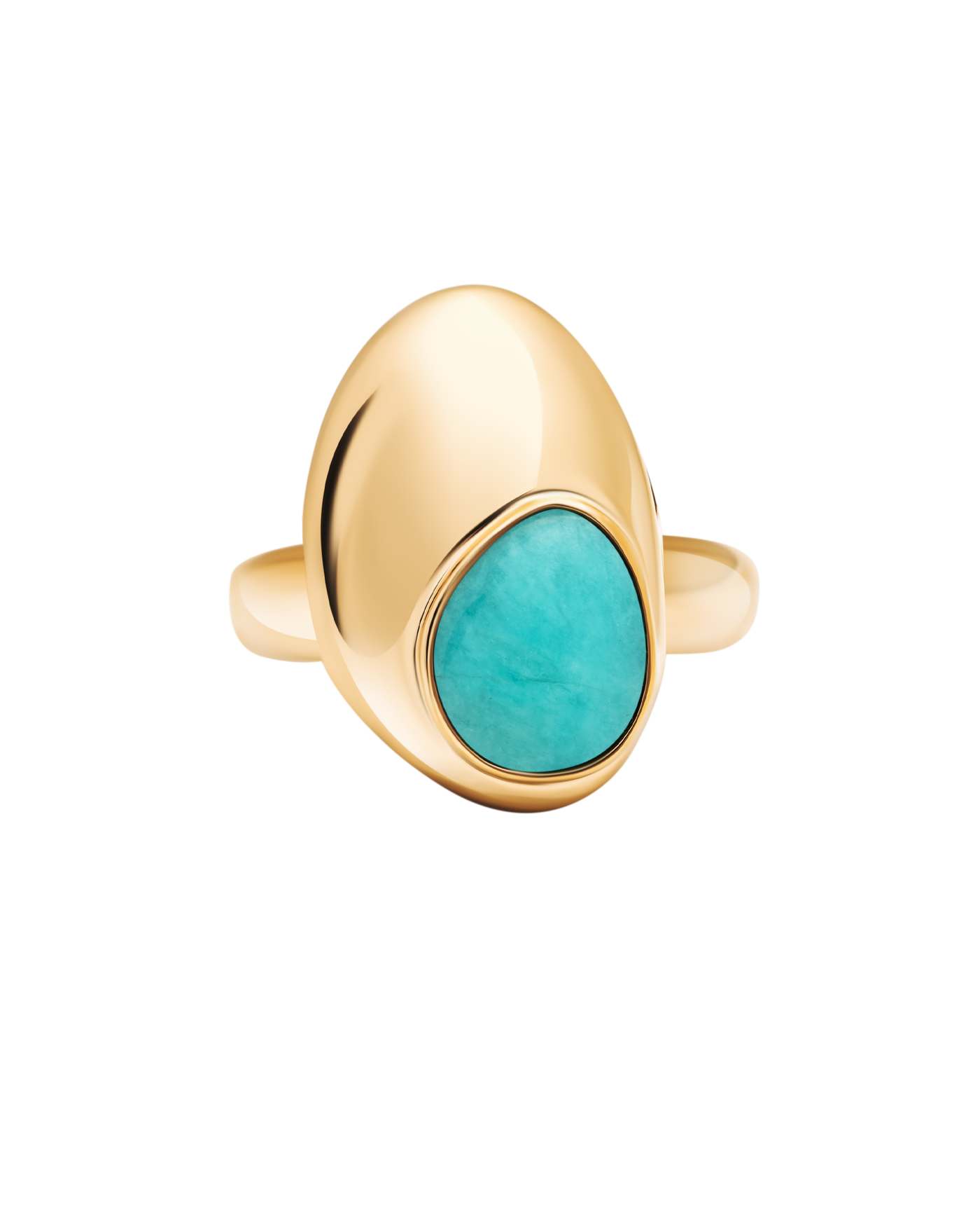 Sprenkel auf Goldring