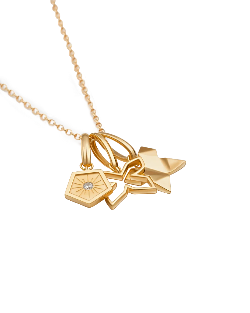 Enchanting Trio Necklace