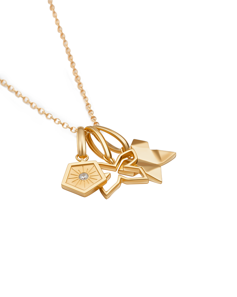 Enchanting Trio Necklace