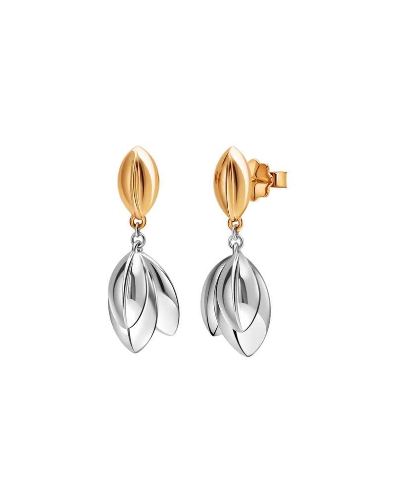 Mistletoe Leaf Earrings – UNTAMD London