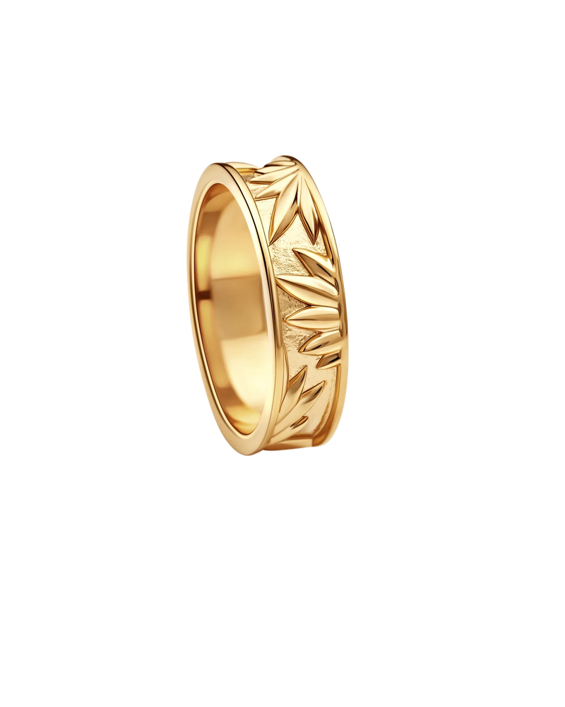 Palm Spring Ring in 18k gold vermeil – UNTAMD London