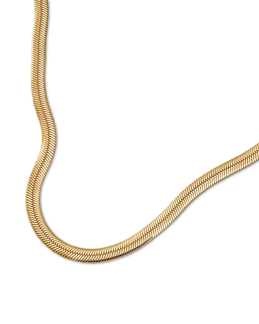 Flat Snake Chain 6mm
