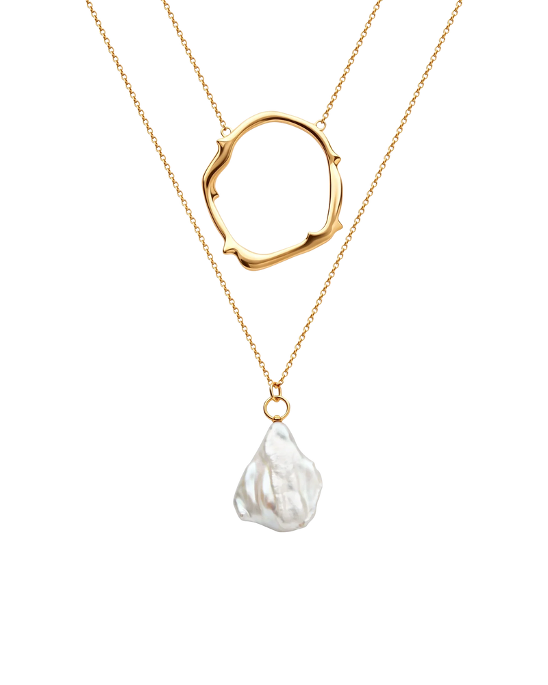 Arista Necklace in 18k gold vermeil – UNTAMD London