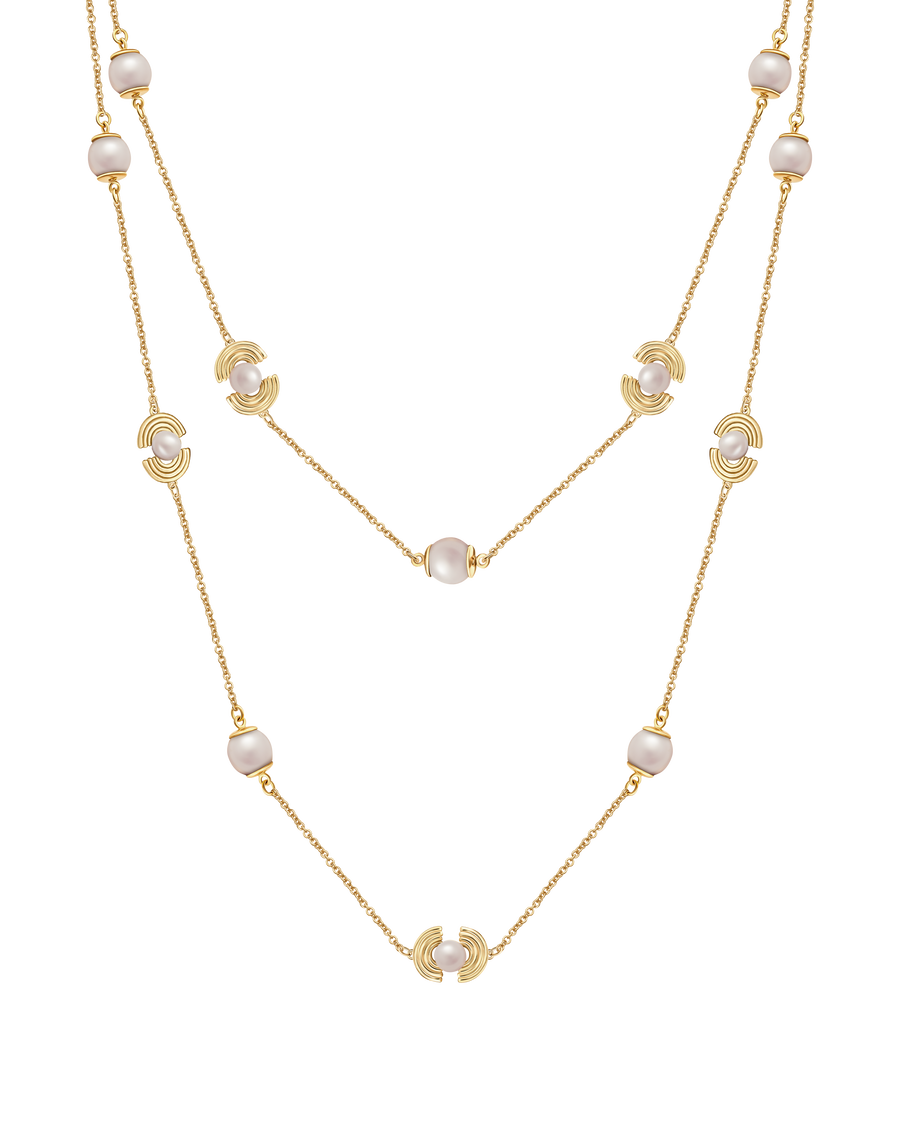 Flowing Shells Necklace