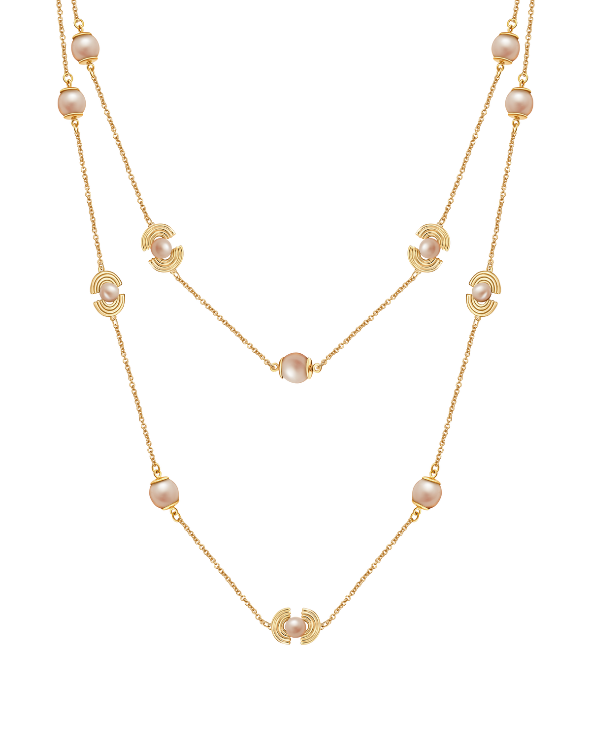 Flowing Shells Necklace