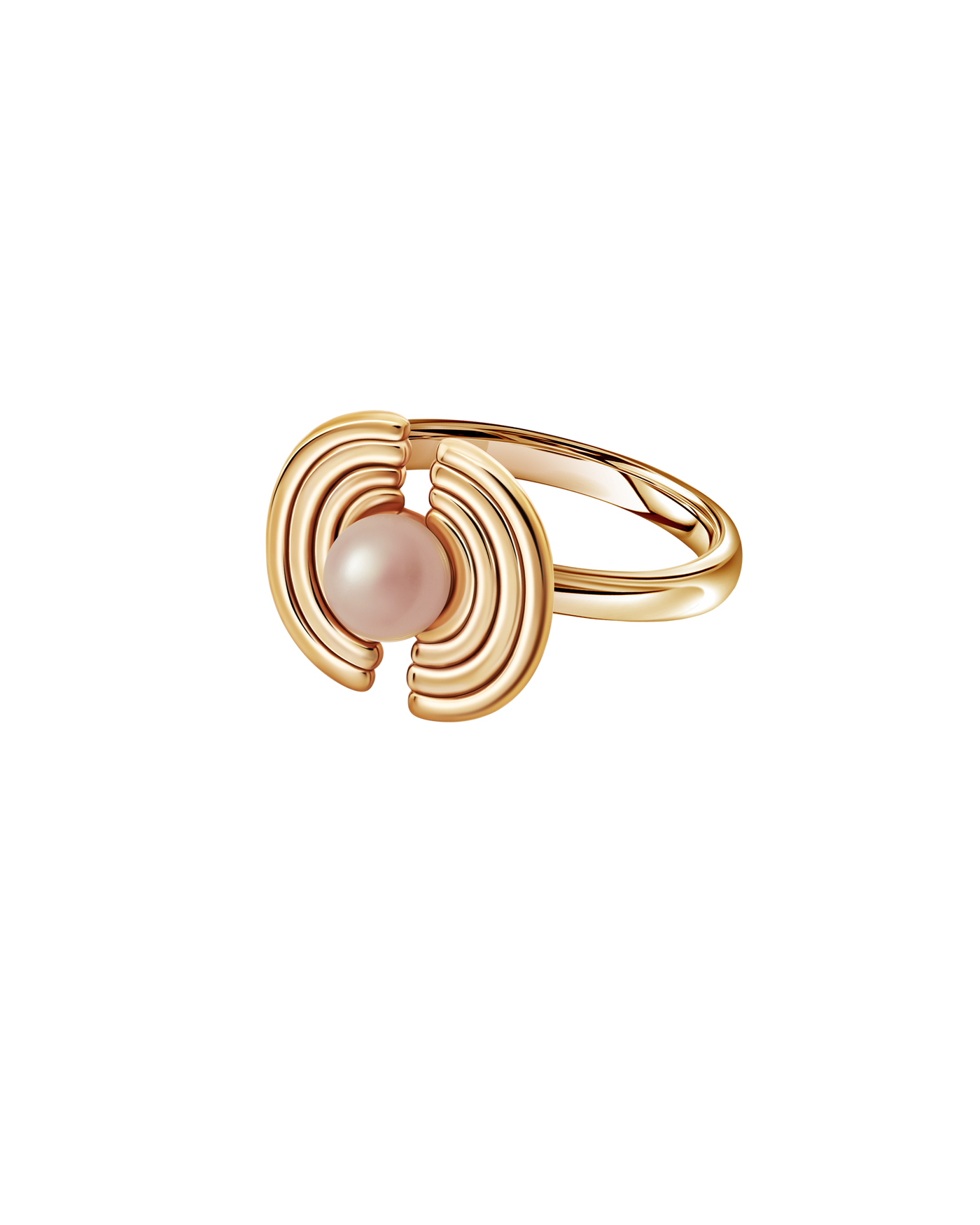 Opaleszierender Glanzring