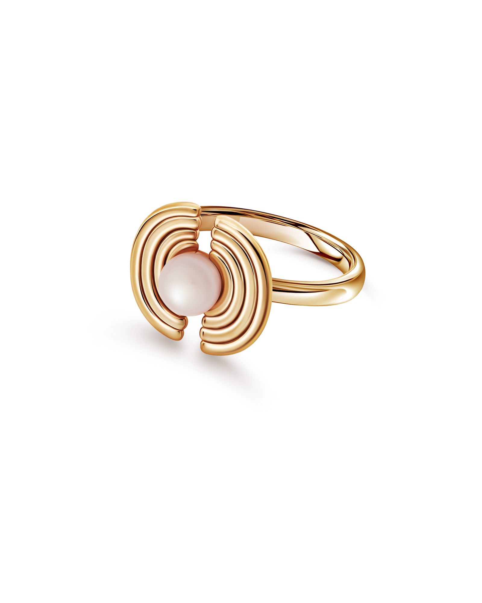 Opaleszierender Glanzring
