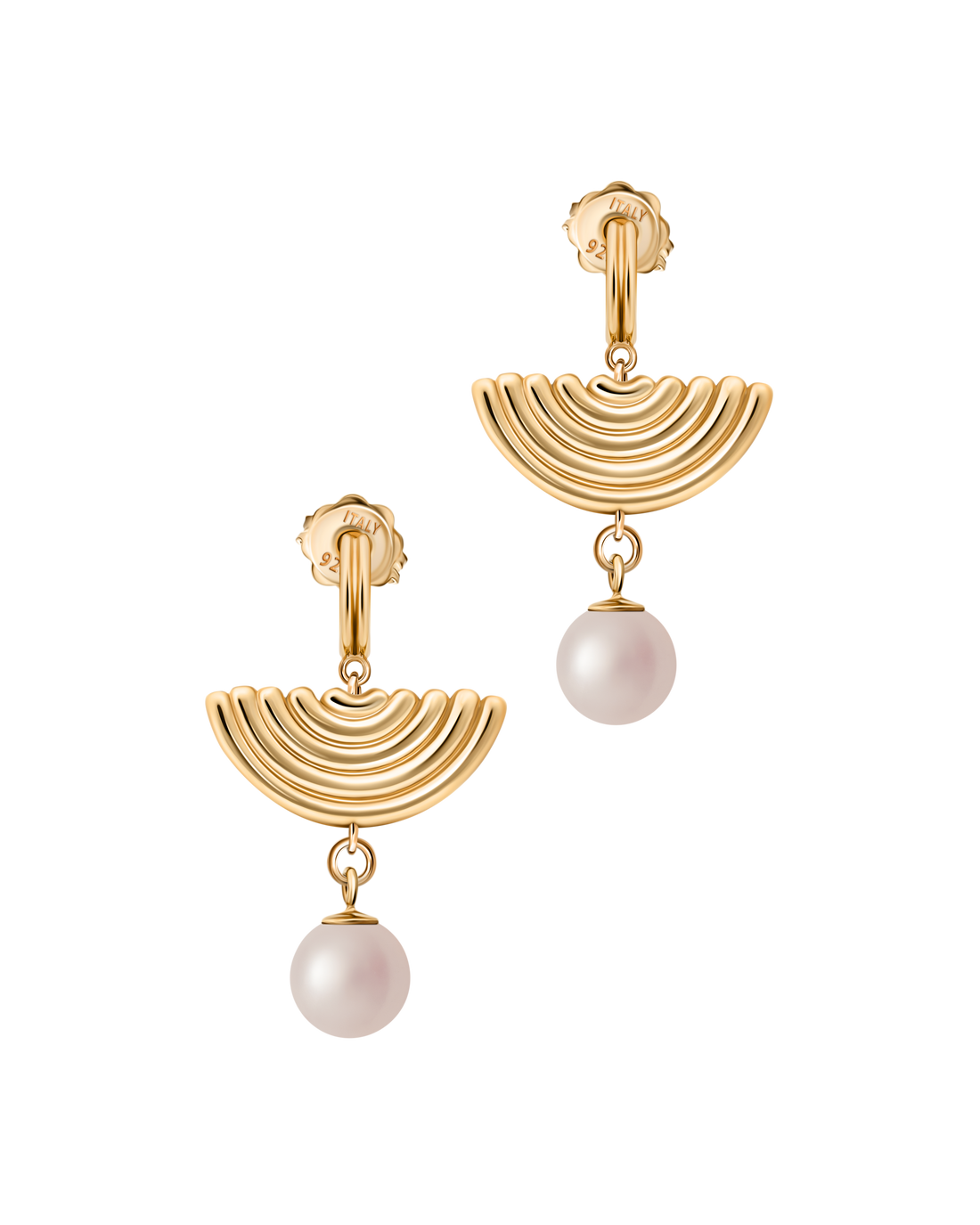 Ohrringe „Pracht“ mit Perlglanzeffekt