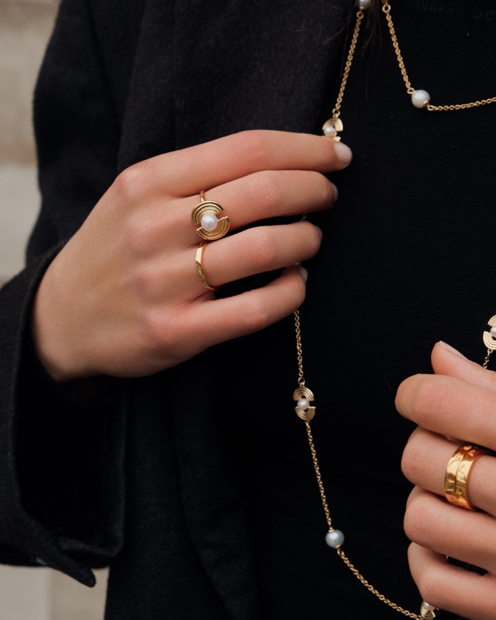 Serpentine Pearls