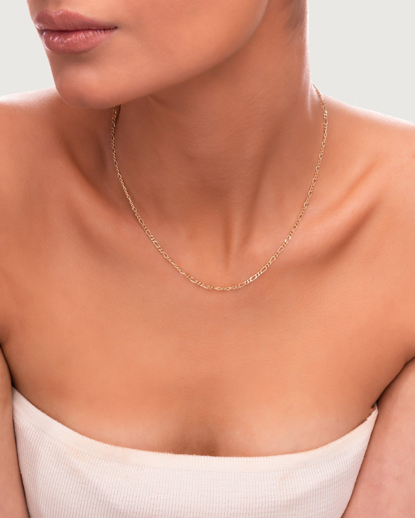 Figaro Kette 1mm